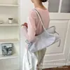 Nova Bolsa de Ombro com Cordão e Design Plissado Estilo Coreano 2026 para Mulheres, Bolsa de Mão e Bolsa de Ombro Transfronteiriça de Alta Qualidade