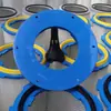 Filtros cartucho para coletor de pó industrial, porta-filtros de liberação rápida de seis orelhas, coletores de pó, máquinas de jateamento, reciclagem de pó plástico e filtros cartucho para pintura eletrostática.