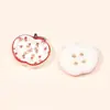 Manzana Fresca Nueva Estilo Coreano Botón Ropa Zapatos y Calcetines Accesorios Hebilla de Cuatro Ojos Materiales Manualidades DIY Decoración al por Mayor