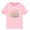 Pegatinas de Transferencia de Calor de Flores Silvestres Acuarela de Fábrica Patrones Impresos Pegatinas de Transferencia de Calor para Ropa Pegatinas de Transferencia de Calor Impresas Offset