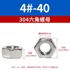Tapa de Tornillo de Bloqueo para Tuerca Hexagonal Exterior Estándar Británico y Americano Ansib18.2.2304 Acero Inoxidable Tuerca Hexagonal Estándar Americana