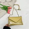 Bolsa feminina envelope nicho estilo coreano moda ombro transversal PU sob o braço bolsa feminina casual simples grande capacidade Bolsa feminina