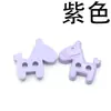 Botones Plásticos de Caballito Lindo y Colorido con Dos Agujeros, Botones de Dibujos Animados para Ropa de Niños, Accesorios de Manualidades, Colores Dulces