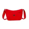 Bolsa Feminina Moda Estilo Coreano, Bolsa de Ombro Leve de Nylon Retrô, Bolsa Simples e Estilosa Formato Dumpling, Bolsa Transversal Feminina Marca Tendência