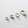 Cierre de Langosta DIY Cadena para Bolsa de Joyería Gancho Gancho para Pulsera Accesorios de Ferretería para Bolsos de Mano Aleación de Zinc Pequeño Cierre de Langosta