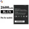 Adecuado para batería de teléfono móvil imobile BL-176, batería nueva de larga duración 2600mAh, venta al por mayor de fábrica para comercio exterior