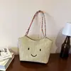 Bolso de paja transfronterizo 2026 verano nuevo bolso de playa colorido tejido gran capacidad bolso tote bolso cubo personalizado