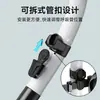 Snorkel Completamente Seco con Boquilla de Silicona Suave, Válvula Antiahogo con Parada de Agua, para Entrenamiento de Natación Subacuática de Adultos