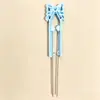 Bolígrafo de cuentas de doble aguja 2.6 mm cuenta pequeña ahorrador de mano mariposa bolígrafo de 60 cuentas herramienta de cuentas DIY bolígrafo de cuentas