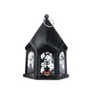 Linterna de Calabaza Estilo Castillo de Halloween Bolso Infantil Linterna de Halloween Adornos Colgante Decorativo de Halloween Accesorios
