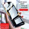 Para Apple 14 promax telefone móvel filme temperado iPhone13 11 XR 12 anti-peep película de proteção ocular filme verde