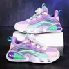 Zapatos para niños zapatos deportivos zapatos para correr zapatos de botón niños y niñas niños medianos y grandes primavera verano otoño estilo lindo casual para caminar ligeros