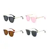 2025 Moda Europea y Americana Nuevo Estilo Gafas de Sol con Tachuelas de Arroz Personalidad Retro Estilo Callejero Gafas de Pasarela Gafas de Sol Transfronterizas para Hombre y Mujer