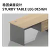 Escritorio Mesa para Computadora de Escritorio Hogar Simple Moderno Oficina Escritorio de Jefe Escritorio para Personal Banco de Trabajo con Cajón