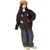 Cárdigan de Punto de Otoño para Niñas Ropa de Otoño 2026 Nuevo Estilo Niños Medianos y Grandes Estilo Coreano Chaqueta Suéter Top de Estilo Primavera y Otoño para Niños