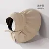 Sombrero de Pescador Estilo Nuevo 2026 para Mujer, Sombrero de Alta Gama con Protección Solar, Sombrero de Sol que Hace que la Cara Parezca Más Pequeña, Sombrero de Sol para Viajes al Aire Libre en Verano para Mujer