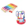 Brinquedos de educação infantil para bebês Atacado Beads Children's Package Building Blocks Set Coluna Knocking Piano Twist Insect Baby Educational Gift