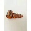 Cobre unión directa doble de igual diámetro para soldadura por encaje, resistente a la presión, espesor aumentado, diámetro interior 6.35mm-108, varias especificaciones en stock.