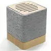 Altavoz Bluetooth de Bambú y Madera DIY Regalo Creativo de Madera para Escritorio Mini Altavoz Portátil para Exteriores Subwoofer