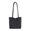 2026 Bolso Cruzado Casual de Color Sólido de Gran Capacidad de Alto Valor Bolso de Hombro Único de Moda Bolso de Axila Bolso Tote de Tejido para el Trabajo