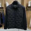 Chaqueta de Plumas Ligera de Moda con Cuello Alto para Invierno 2026 para Hombre, Nueva, Versátil, Color Sólido, 90% Plumón de Pato, Ropa de Abrigo