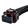 4-1437290-0 conector de arnés de cableado automotriz conector impermeable serie Amp doméstica asiento de pin de ECU enchufe de 34p