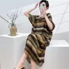 Camisón de verano de algodón y seda, bonito y holgado, para primavera y otoño, fino, de algodón artificial, de manga corta, talla grande