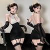 Lingerie Sexy Secretária Uniforme Profissional Sedução de Escritório Pijama Roupa Paixão Sem Cama 2137