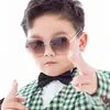 Nuevas Gafas de Sol Infantiles sin Montura de Moda para Niños y Niñas, Gafas de Sol para Bebés sin Montura con Lente Oceánica, Protección Solar, Venta al por Mayor desde el Fabricante