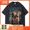 Camiseta Anime Death Note Vintage Lavada Camiseta Yagami Light
