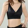 Sujetador de Espalda Cruzada Hermoso sin Costuras, Sujetador de Escote Profundo en V, Sujetador Versátil para Mujer con Push-Up y Anti-Caída