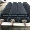 Fornecedores de Fabricantes Contendo Aço Dourado Lixa de Areia Máquina de Escovação de Fio Rolo Escova Placa de Aço Inoxidável Rolo Escova de Placa de Amarração Fria