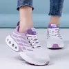 Sapatos femininos, tênis femininos, novos sapatos confortáveis de sola macia com amortecimento a ar, sapatos casuais respiráveis, tênis de corrida transfronteiriços de tamanho grande