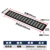 Orificio de Ventilación Disipación de Calor Negro Plateado Gabinete para Zapatos Rectangular Malla Transpirable Gabinete de Ventilación Armario de Vestir Aleación de Aluminio Malla Transpirable