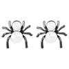 E11996 Pendientes de Araña Europeos y Americanos Exagerados de Halloween de Nicho Pendientes Personalizados con Textura de Perla Retro Vintage