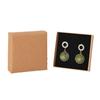 Cajas de Empaque Vintage de Papel Kraft con Tapa para Diversos Artículos de Joyería, Disponibles al por Mayor, Material Ecológico