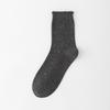 Calcetines de Lunares para Mujer, Calcetines de Media Pantorrilla Otoño e Invierno, Calcetines de Algodón con Volantes, Miu Mary Jane de Encaje Calcetines Dulces Holgados Primavera y Otoño