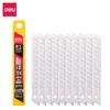 Cuchillas para Cuchillo Pequeño de Utilidad Deli 2012/2012F Acero Inoxidable Sk5 Cortador de Papel Pequeño Cuchillas de Repuesto 13 Piezas