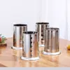 Portapalillos engrosado de acero inoxidable, grado comercial, para restaurantes y establecimientos de catering, con función de drenaje, adecuado para cocinas domésticas y comerciales