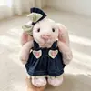 Solo Ropa de Muñeca/Ropa Hecha a Mano para Muñeca Conejo Jc Bonnie, Pijama, Vestido Mismo Estilo del Pequeño Libro Rojo, Conjunto para Muñeca de 32cm, Lindo