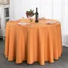 Toalha de Mesa de Hotel Cor Sólida Espessada Tecido Restaurante Hotel Mesa de Jantar Toalha de Mesa para Conferência Toalha de Mesa Redonda Grande Toalha para Mesa de Centro Atacado