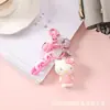 Llavero de Perro Yulin de Dibujos Animados Llavero de Muñeco de Rana Lindo Colgante para Llavero de Coche de Pareja Adorno Pequeño Venta al por Mayor