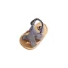 Zapatos para Bebé 0-1 Año Zapatos Sencillos de Tela Suelas de Goma Sandalias de Verano para Niños Pequeños Lindas Sandalias para Bebé Zapatos para Bebé