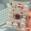 Nuevo Muñeco de Dibujos Animados Lindo de Sky Pegatina Grande 6D Relieve Tridimensional Gatito Pegatina de Decoración DIY para Teléfono y Diario
