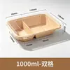 Caja de Embalaje de Papel Kraft, Caja Desechable para Frutas Cortadas para Llevar, Lonchera Cuadrada de Papel, Caja Octagonal para Empaquetar Hamburguesas