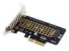 Placa Adaptadora NVMe Ph41 M.2 para PCIe 3.0/4.0 Placa de Expansão de Velocidade Máxima X4