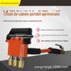 Máquina Pneumática Portátil Multi-Cabeça para Desbaste Máquina Cinzeladora de Concreto Tipo Manual de Empurrar para Parede e Ponte