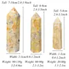 Atacado Ágata Crazy Natural Coluna Seis Lados Coluna Feng Shui Desmagnetização Adequado para Decoração de Vida Ornamentos Domésticos