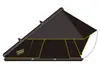 Tira de Borda Fluorescente Carcaça de Alumínio Tenda de Teto Triangular Pentagonal Abertura Rápida Carro Off-Road Teto Rígido Tenda de Carro para Exterior