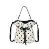Bolso de Mano de Moda Estilo Coreano Bolso Cubo para Mujer 2026 Primavera Nuevo Informal Versátil Elegante Bolso de Hombro Cruzado